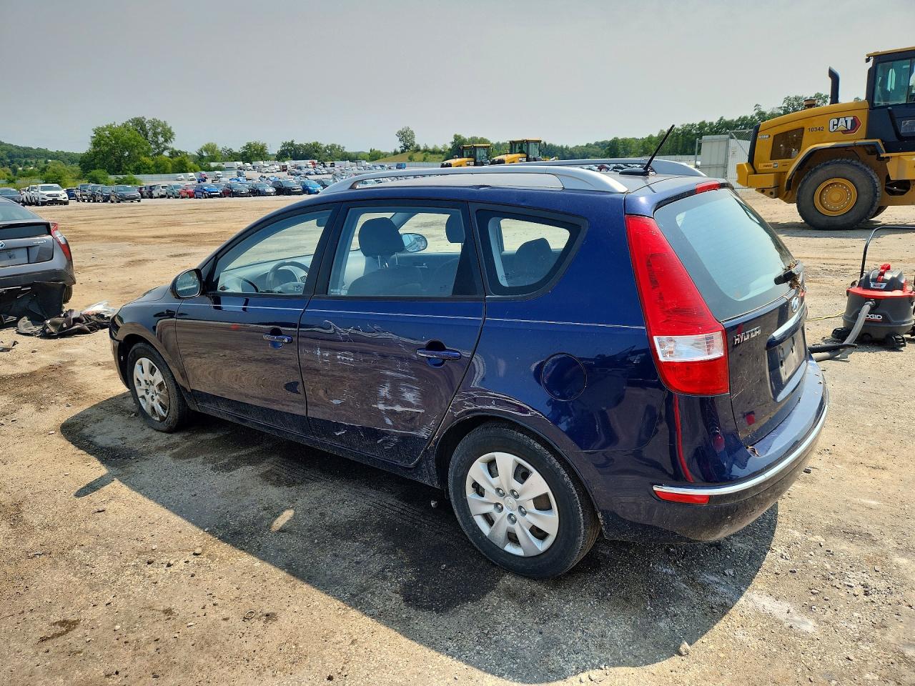 2011 Hyundai Elantra Touring Gls Blue vin: KMHDC8AE6BU090585