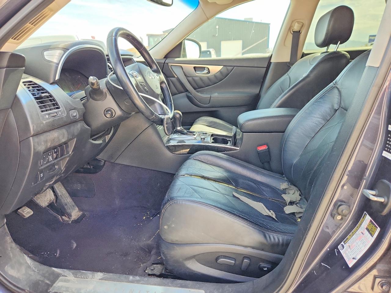 2010 Infiniti Fx35 Base Gray vin: JN8AS1MW4AM853647
