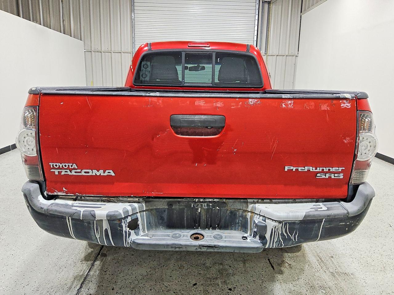 2013 Toyota Tacoma Prerunner Access Cab Red vin: 5TFTX4GN5DX021957