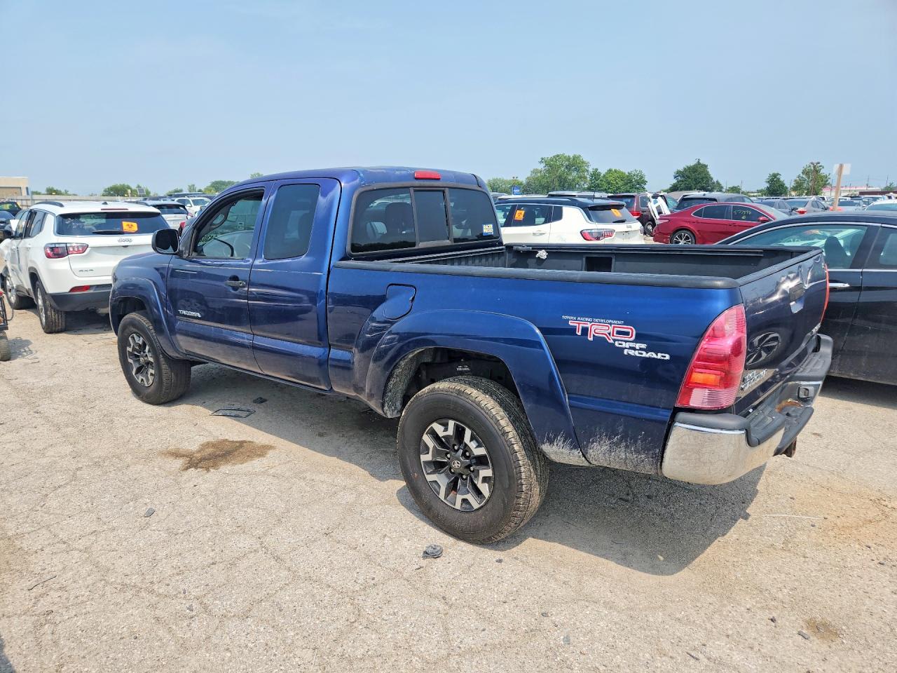 2005 Toyota Tacoma Prerunner Access Cab Blue vin: 5TETU62N95Z036242