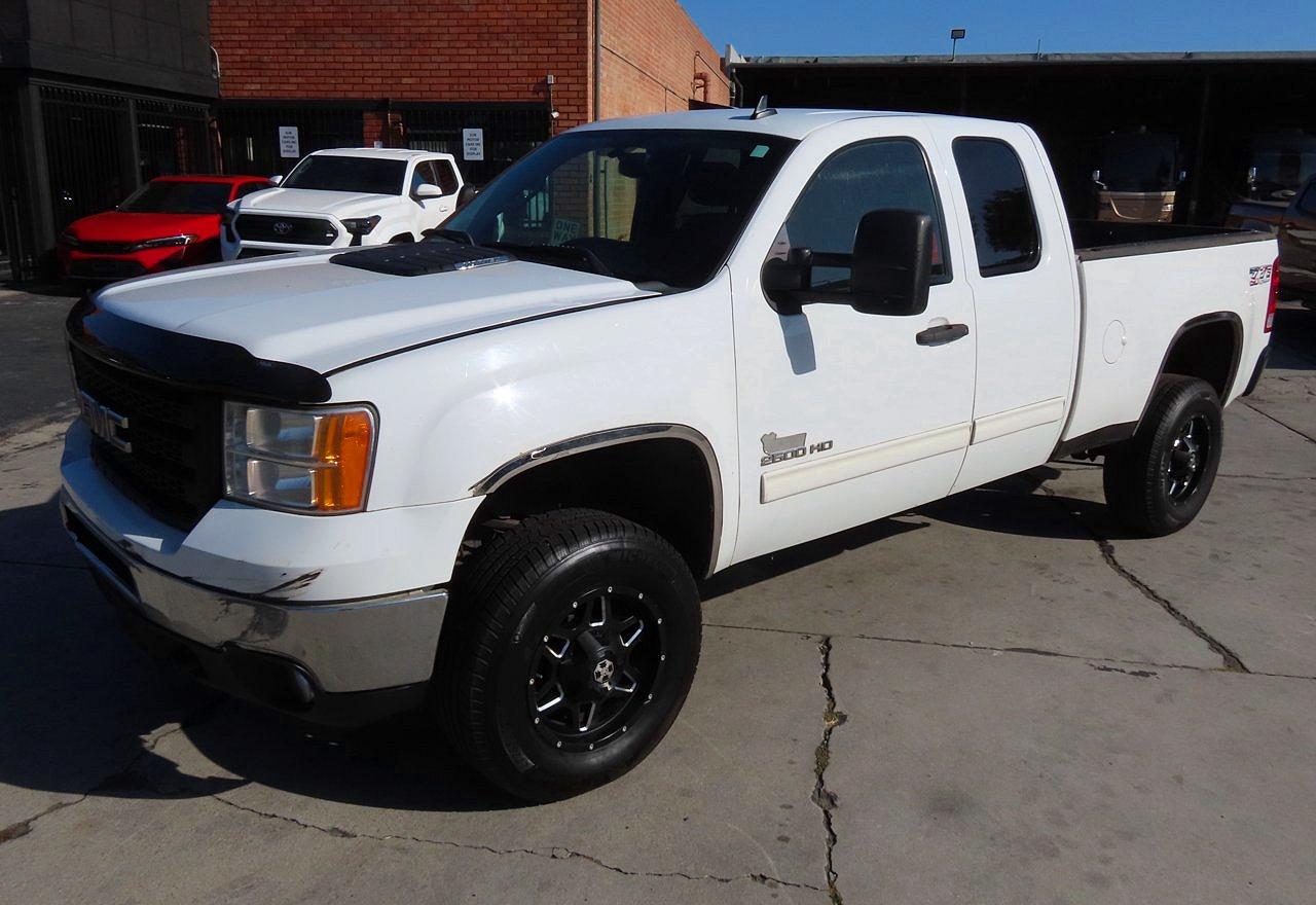 2011 Gmc Sierra K2500 Sle Белый vin: 1GT220CG9BZ350933