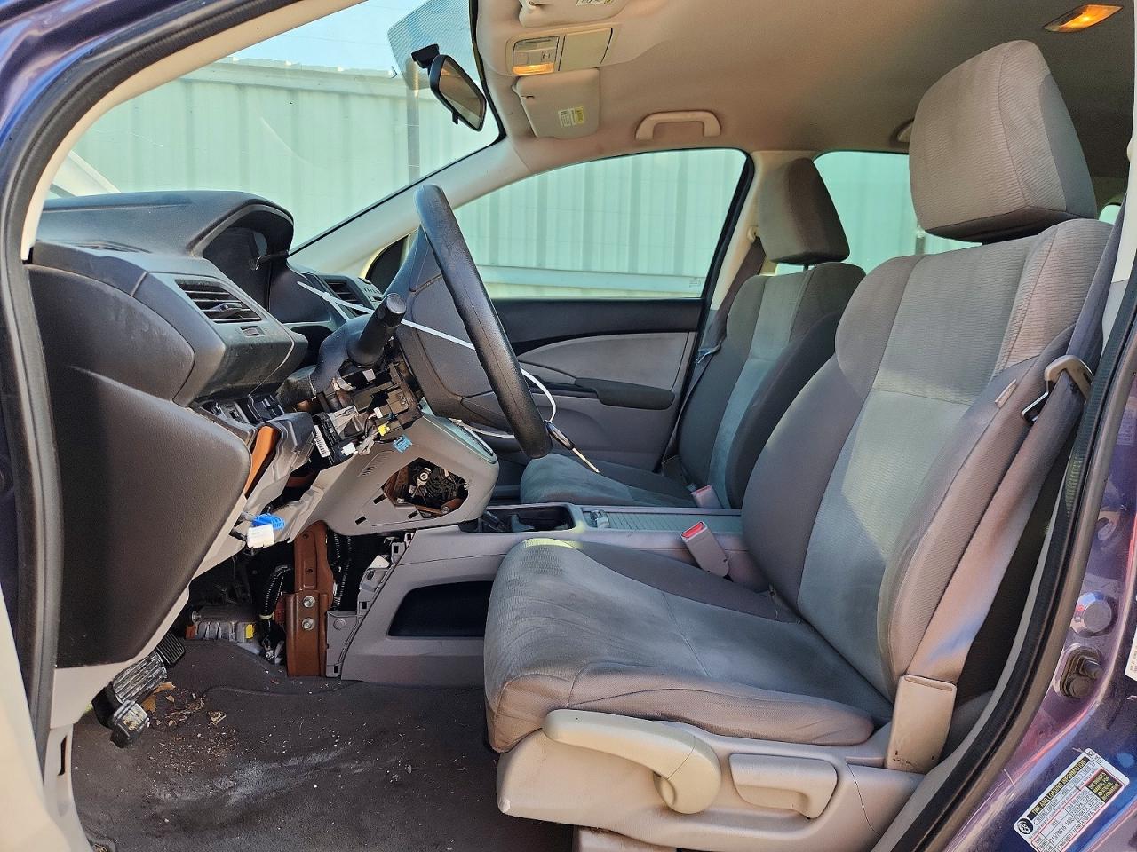 2013 Honda Cr-v Lx Blue vin: 3CZRM3H35DG708025