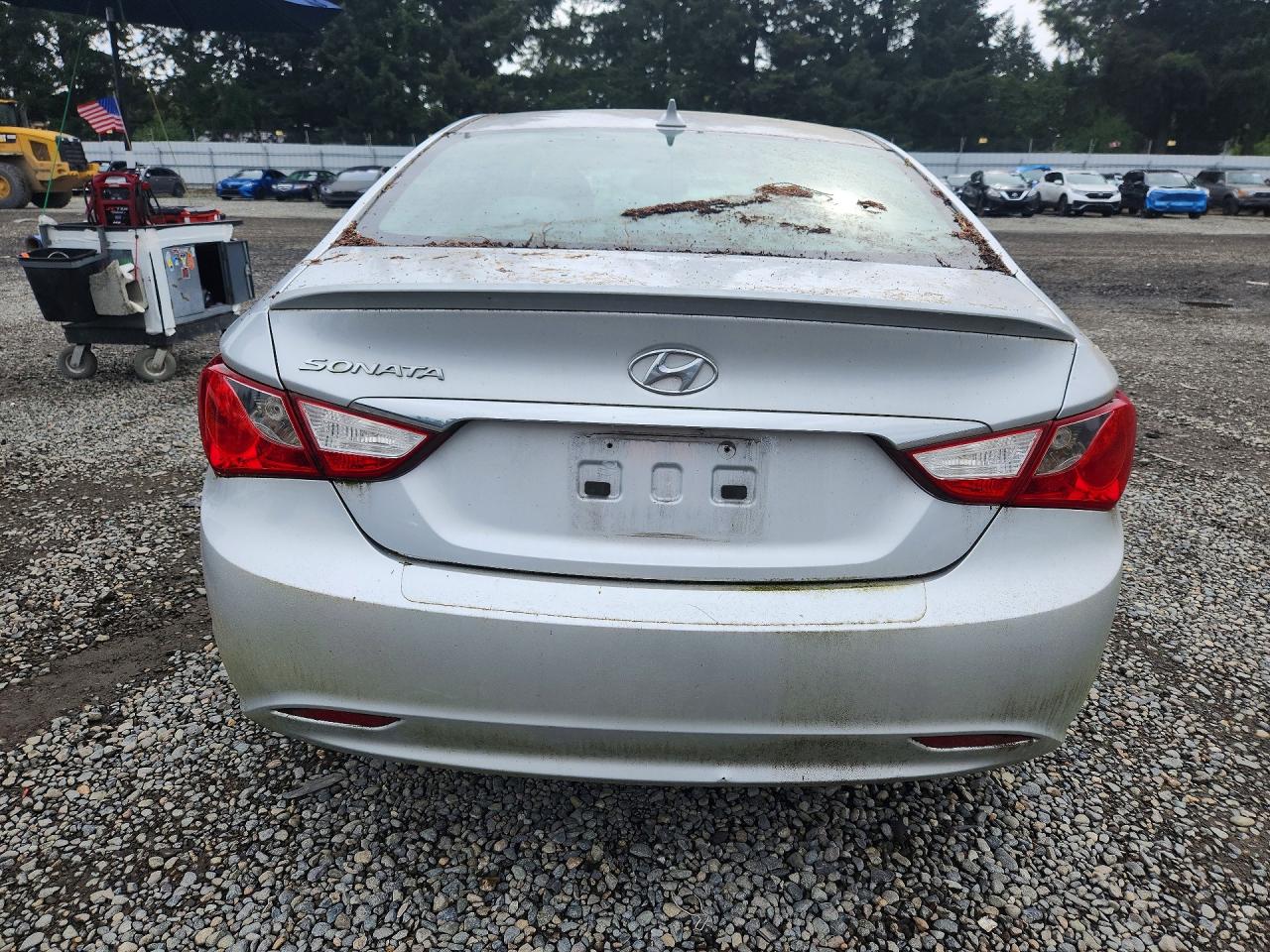 2013 Hyundai Sonata Gls Silver vin: 5NPEB4AC0DH805991