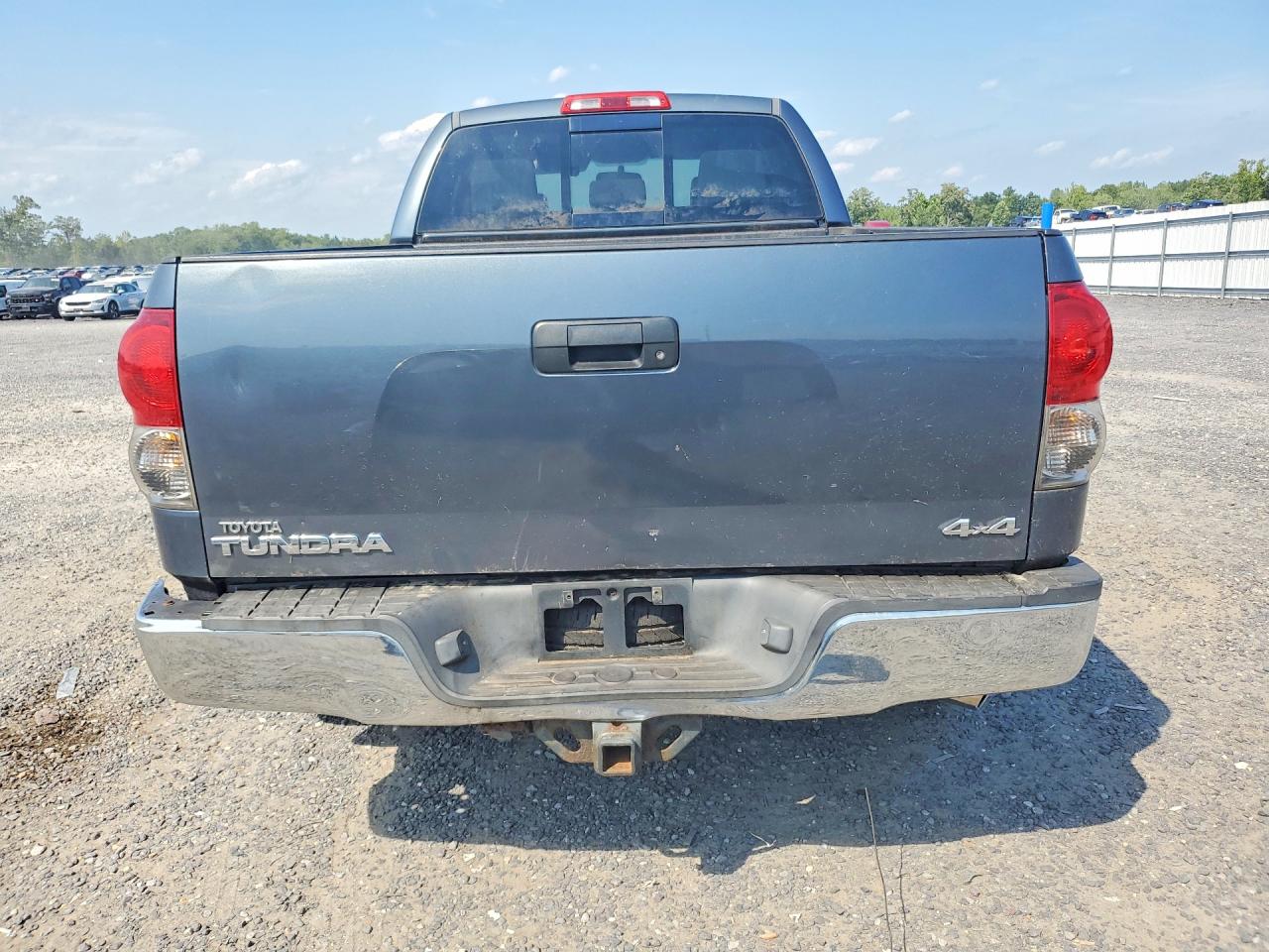 2007 Toyota Tundra Sr5 Blue vin: 5TBBV54197S451454