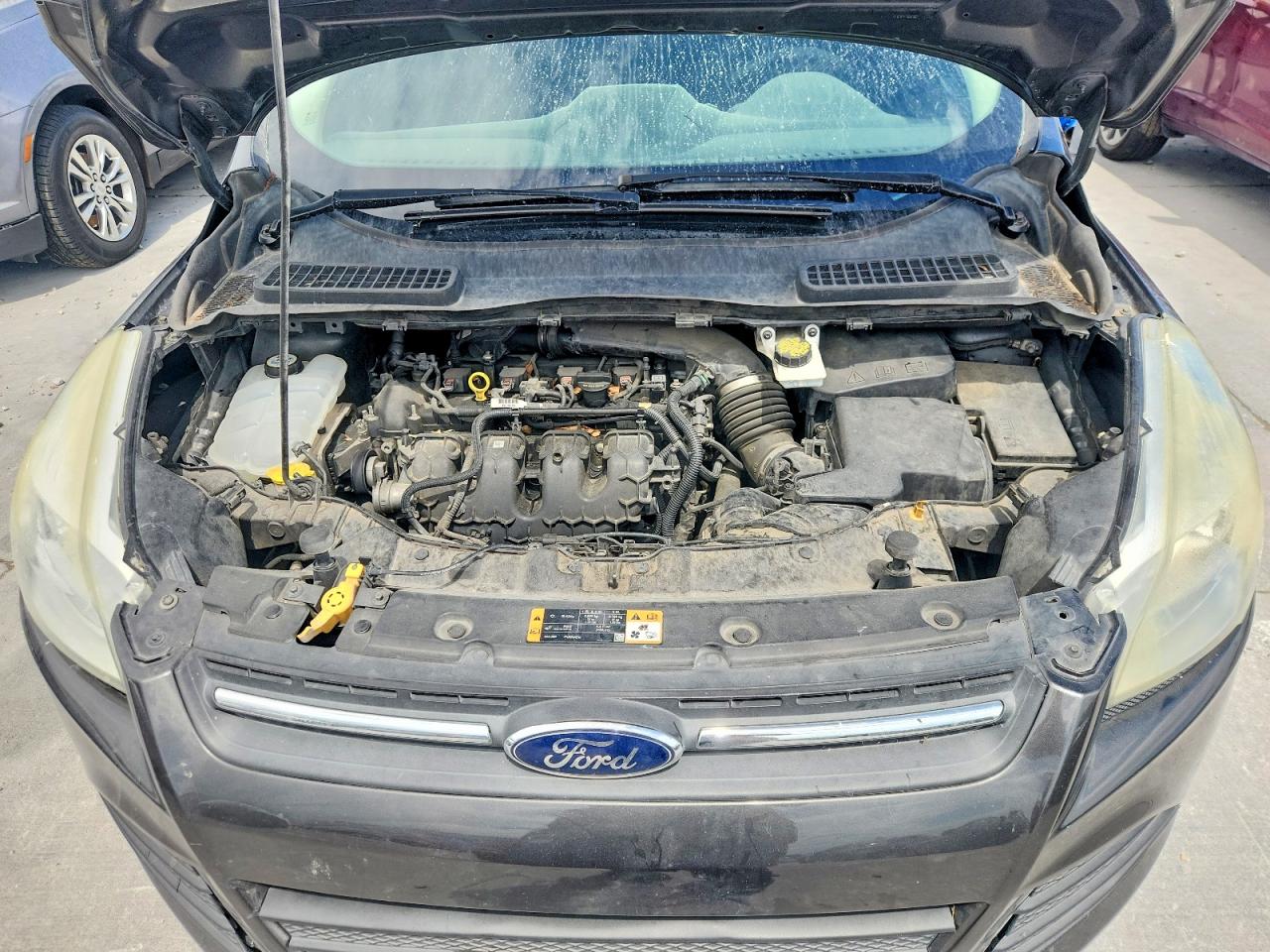 2016 Ford Escape Se Gray vin: 1FMCU0G9XGUB71469