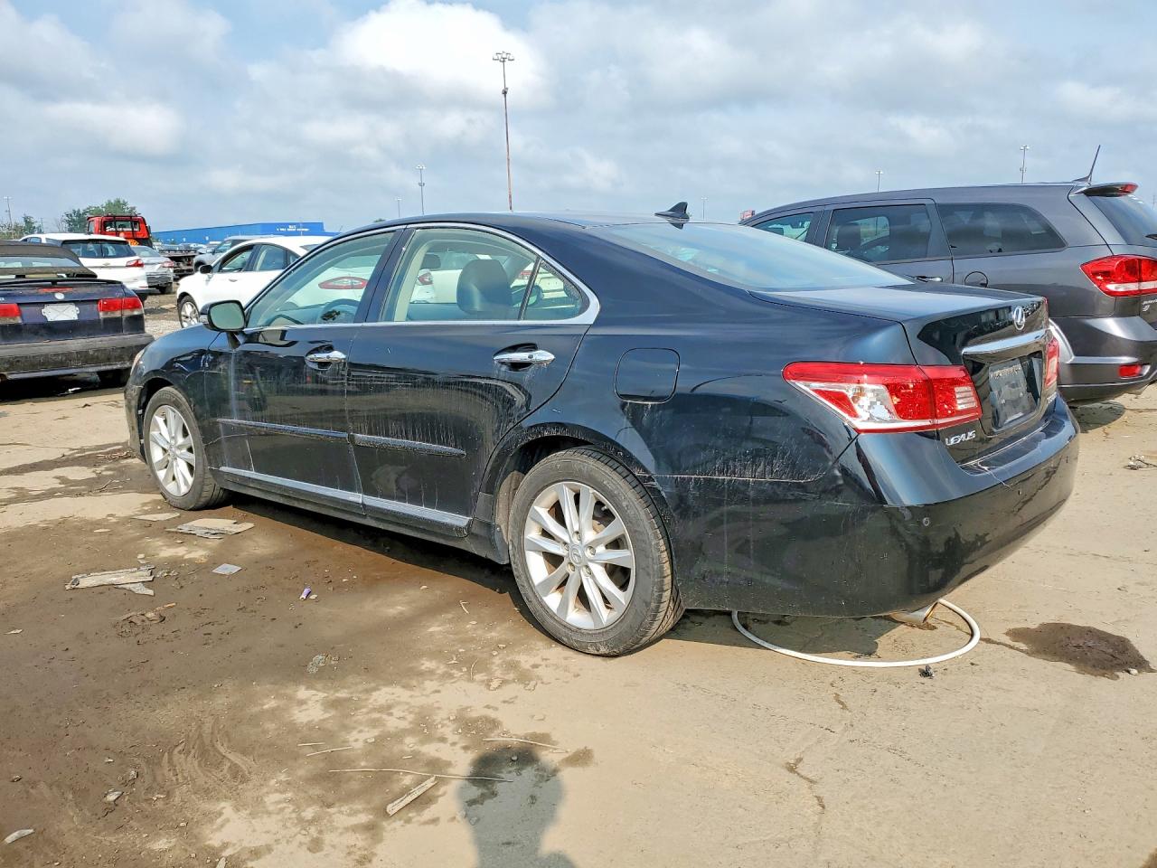 2010 Lexus Es 350 Black vin: JTHBK1EG4A2411971