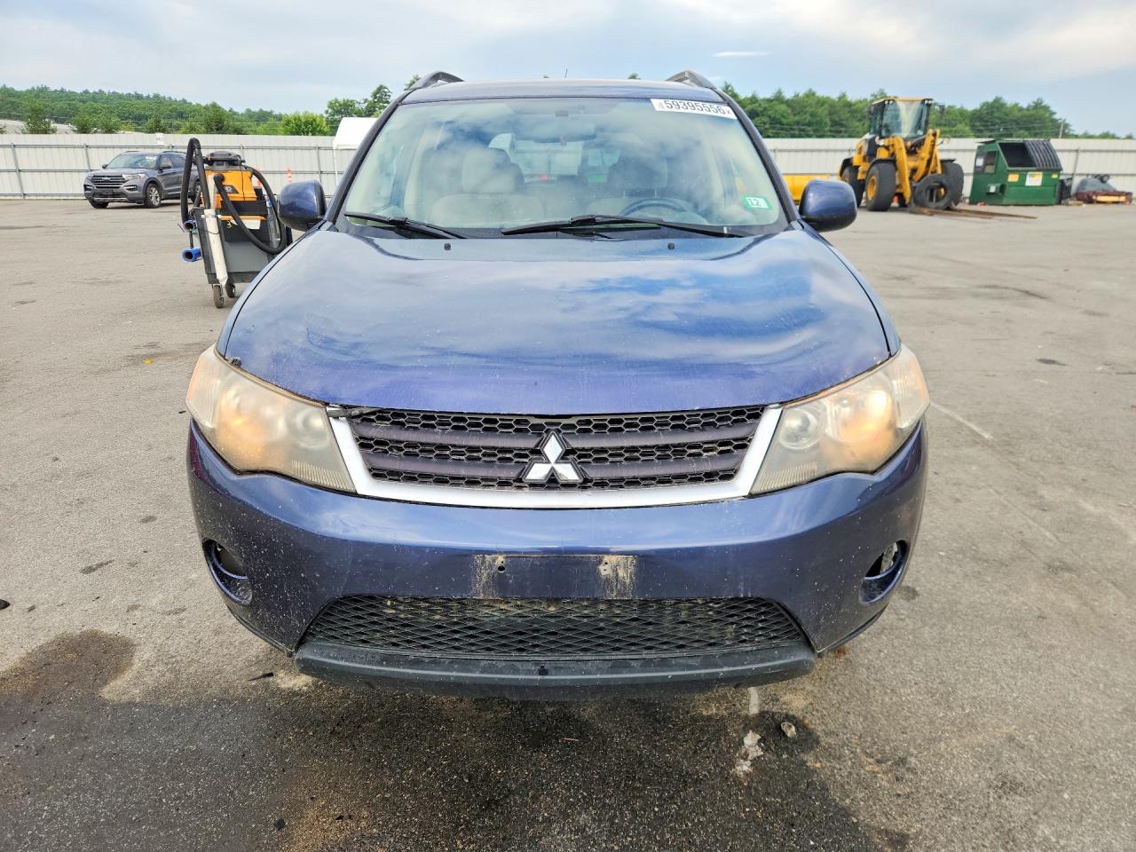 2007 Mitsubishi Outlander Ls Blue vin: JA4MT31X47U005222