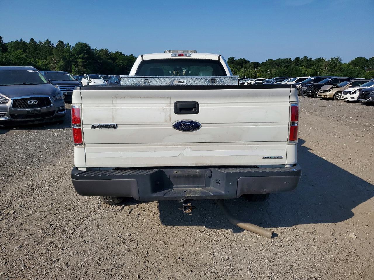 2013 Ford F150 Белый vin: 1FTMF1CM3DKE14761