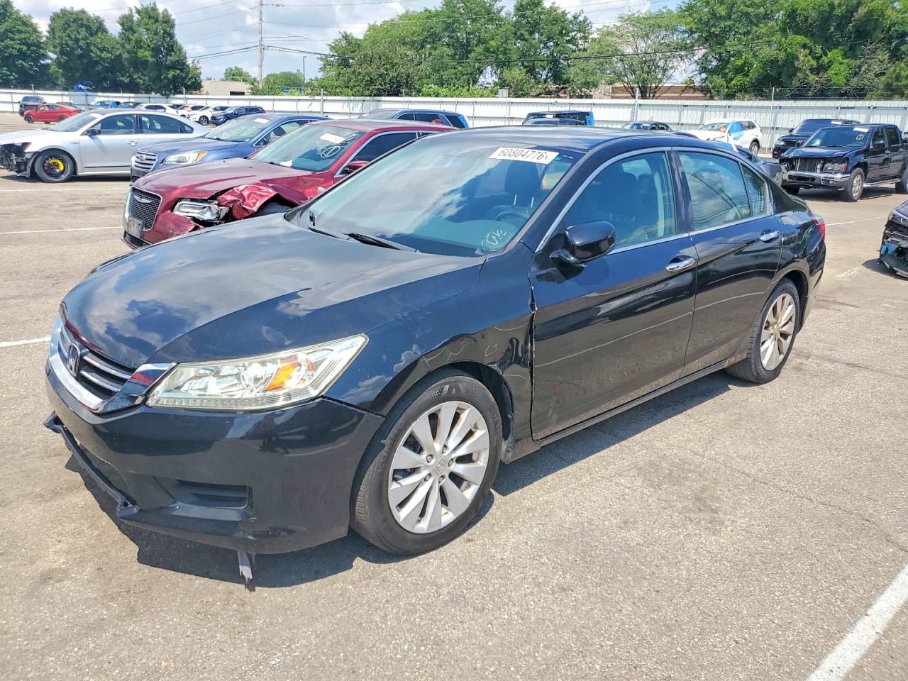 2015 Honda Accord Touring Black vin: 1HGCR3F95FA012837