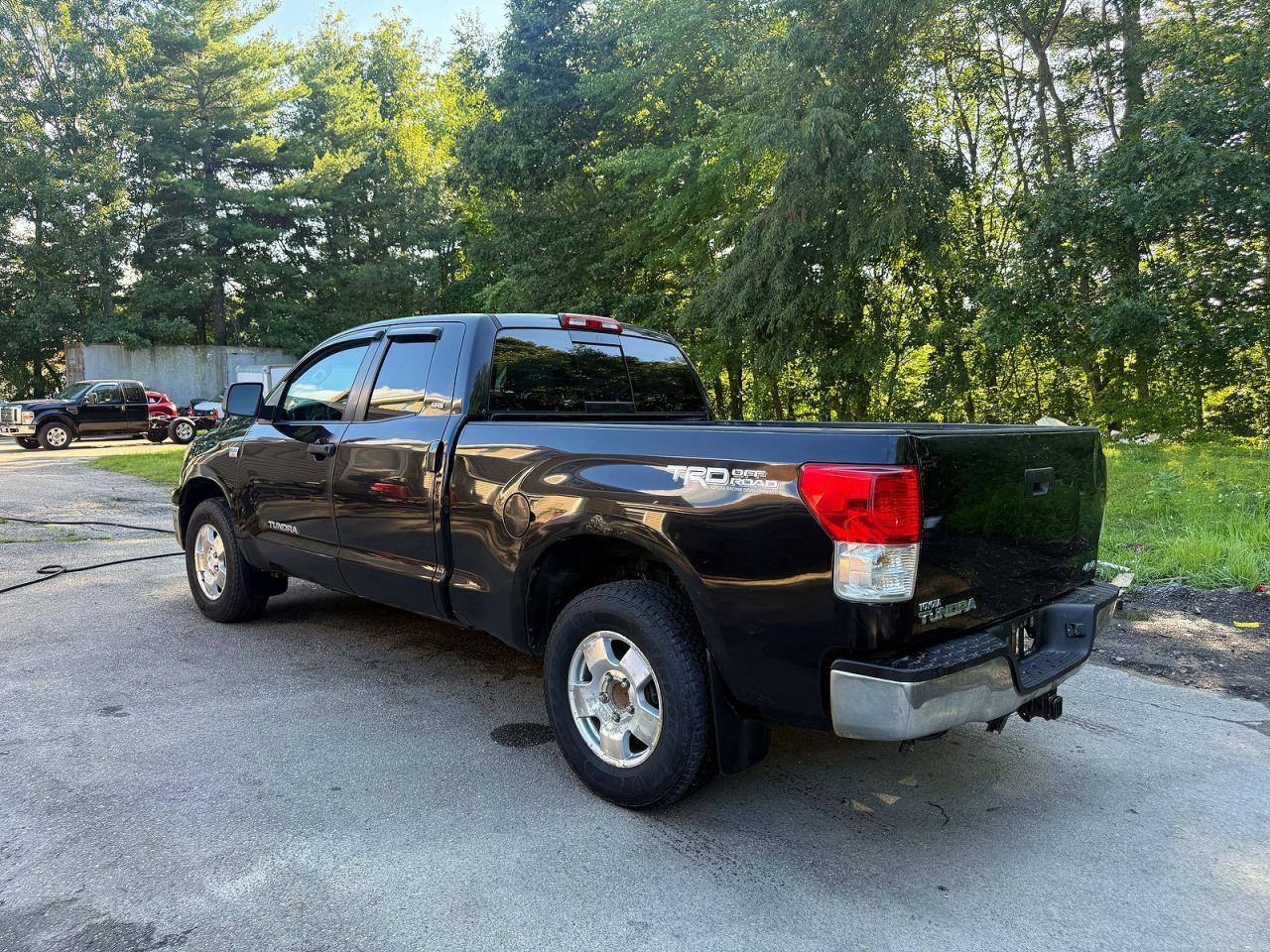 2010 Toyota Tundra Double Cab Sr5 Black vin: 5TFUM5F11AX001511