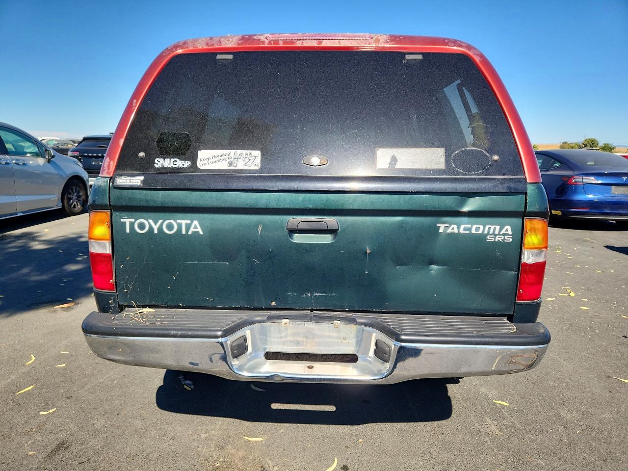 1999 Toyota Tacoma Xtracab Green vin: 4TAWM72N6XZ514680