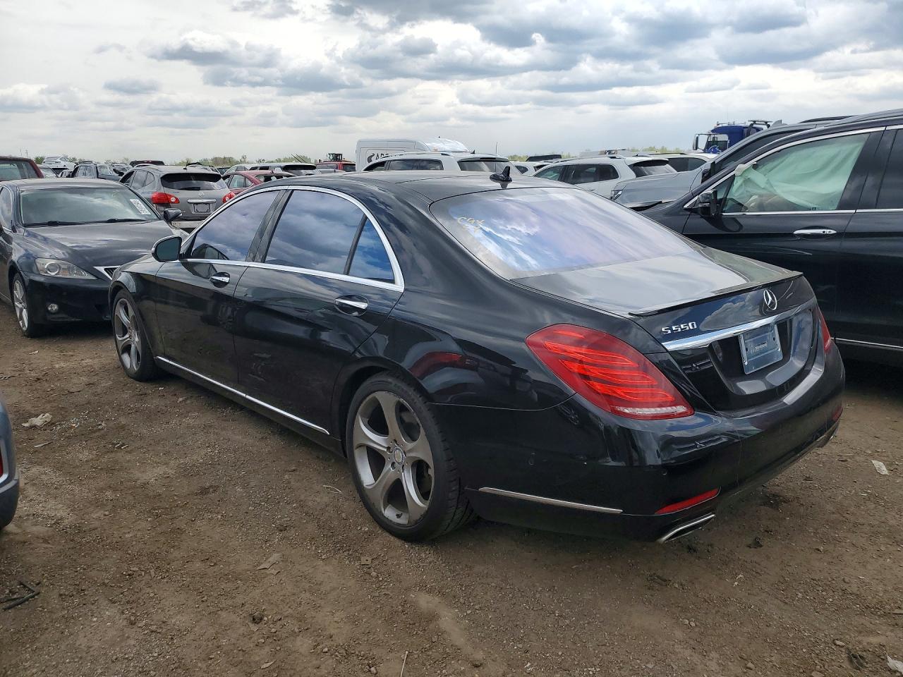 2014 Mercedes-benz S 550 Black vin: WDDUG8CB1EA049689