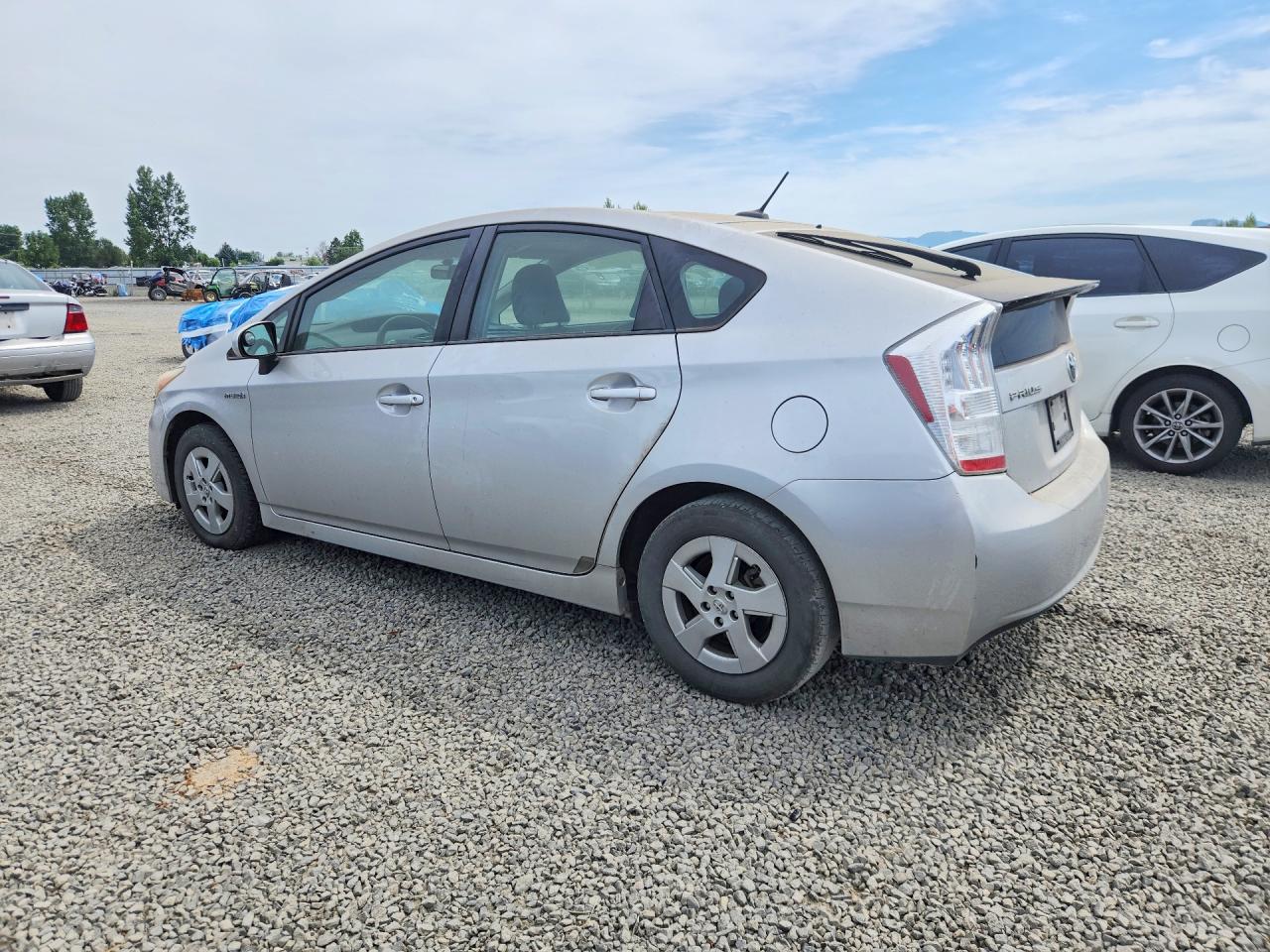 2010 Toyota Prius Ii Silver vin: JTDKN3DU6A0092743