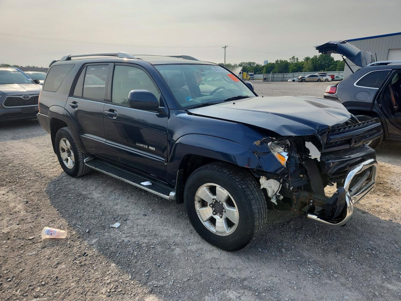 2004 Toyota 4runner Limited Blue vin: JTEBU17R548026457