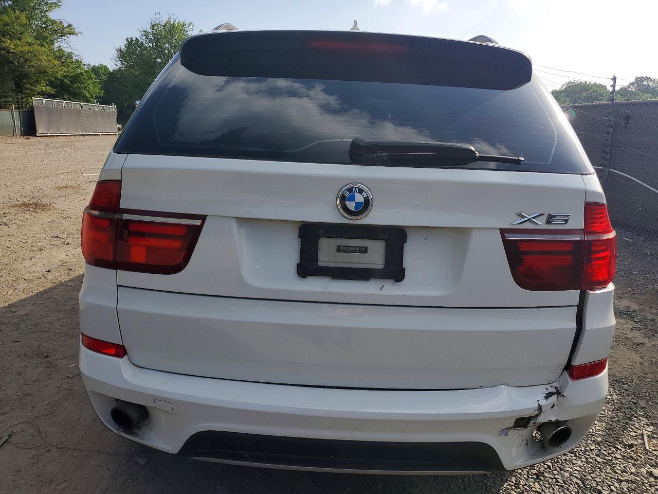 2013 Bmw X5 Xdrive35i Белый vin: 5UXZV4C57D0E06081