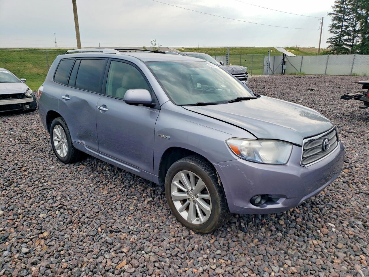 2008 Toyota Highlander Hybrid Серый vin: JTEEW41A482009847