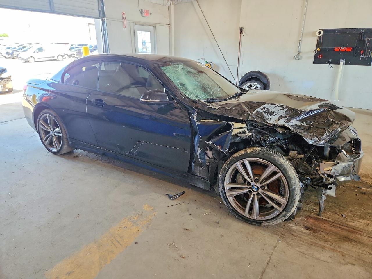 2015 Bmw 435 I Black vin: WBA3T3C52FP738411