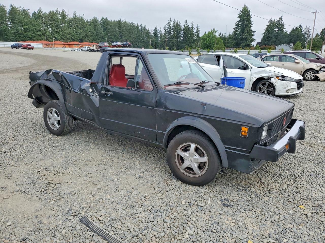 1980 Volkswagen Rabbit Black vin: 17A0866778