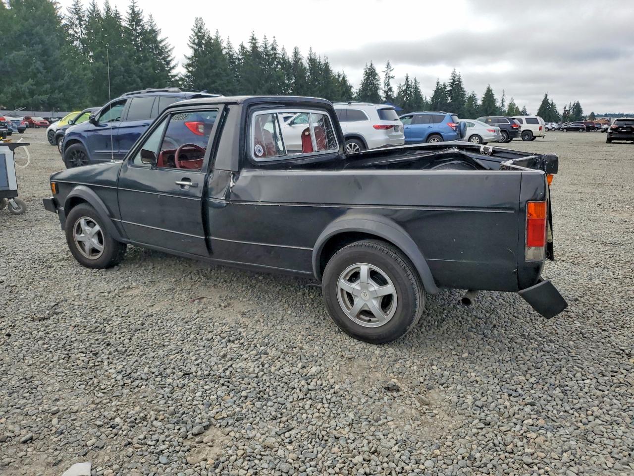 1980 Volkswagen Rabbit Black vin: 17A0866778