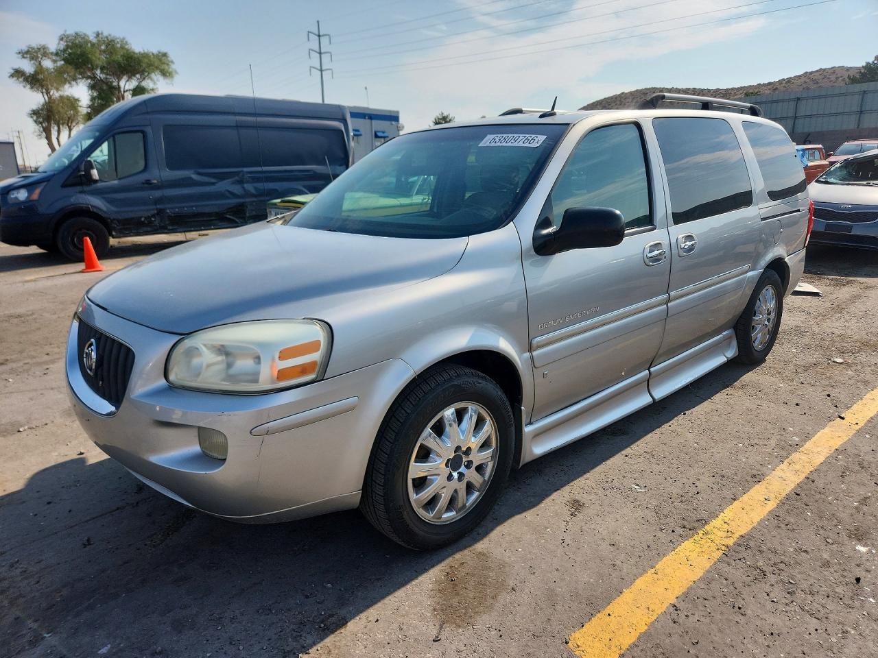 2007 Buick Terraza Incomplete Серебряный vin: 4GLDV13W77D212453