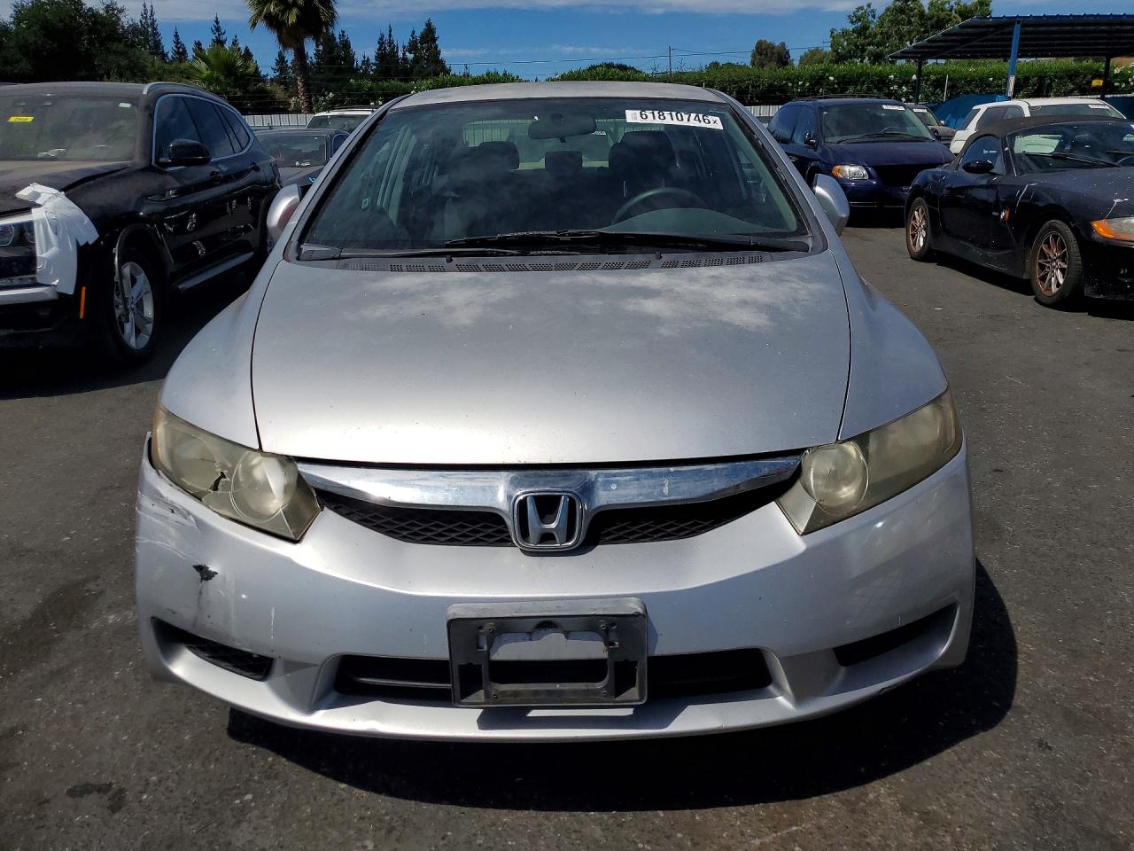 2009 Honda Civic Hybrid Silver vin: JHMFA362X9S006440
