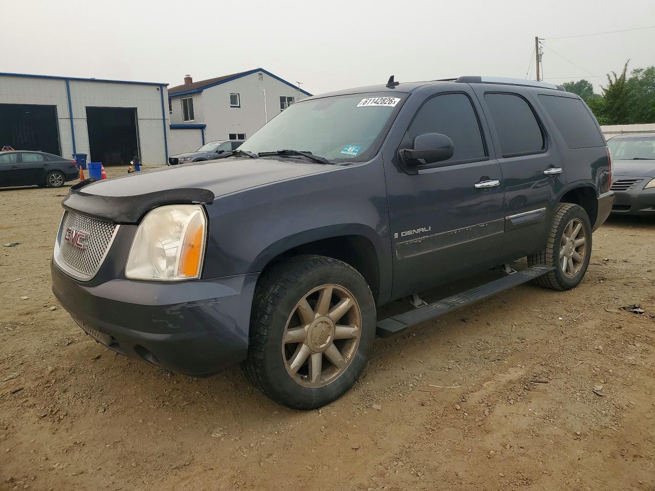 2008 Gmc Yukon Denali Gray vin: 1GKFK63858J138006