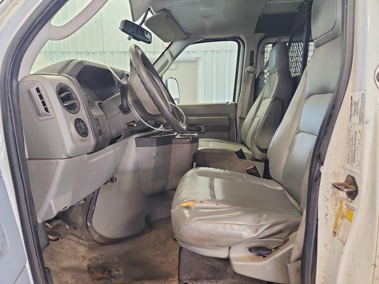 2013 Ford Econoline E350 Super Duty Van White vin: 1FTSS3EL1DDA70144