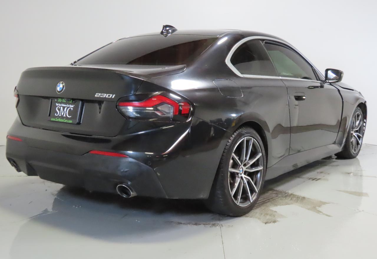 2022 Bmw 230i    Black vin: 3MW23CM03N8C21047