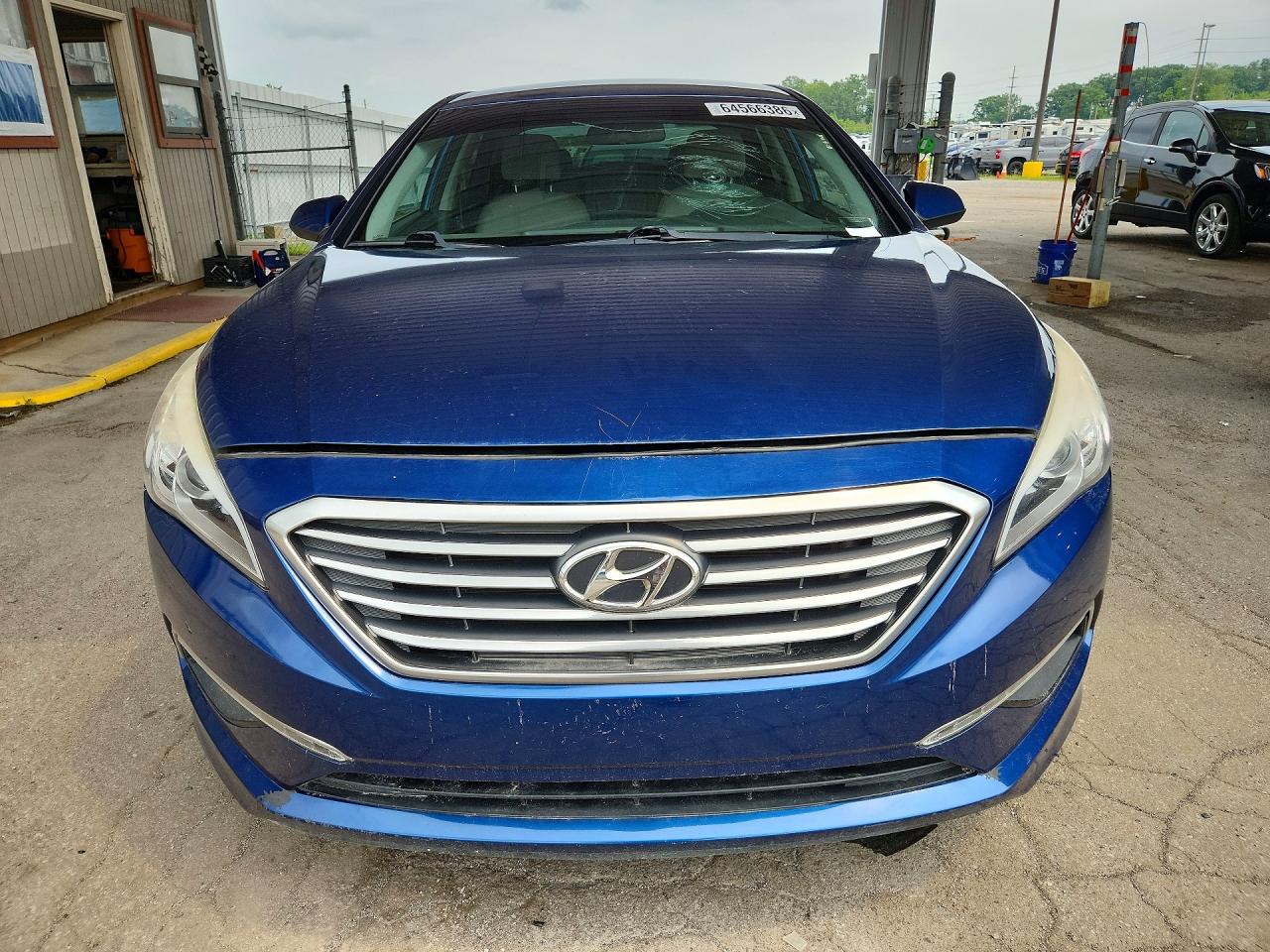 2015 Hyundai Sonata Se Blue vin: 5NPE24AF0FH031223