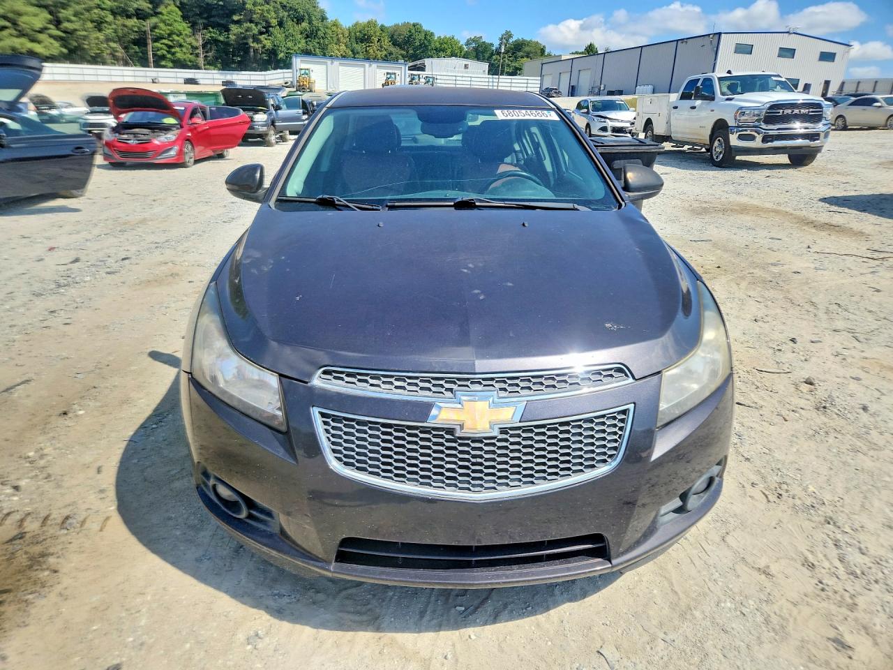 2014 Chevrolet Cruze Ltz Gray vin: 1G1PG5SB2E7305240