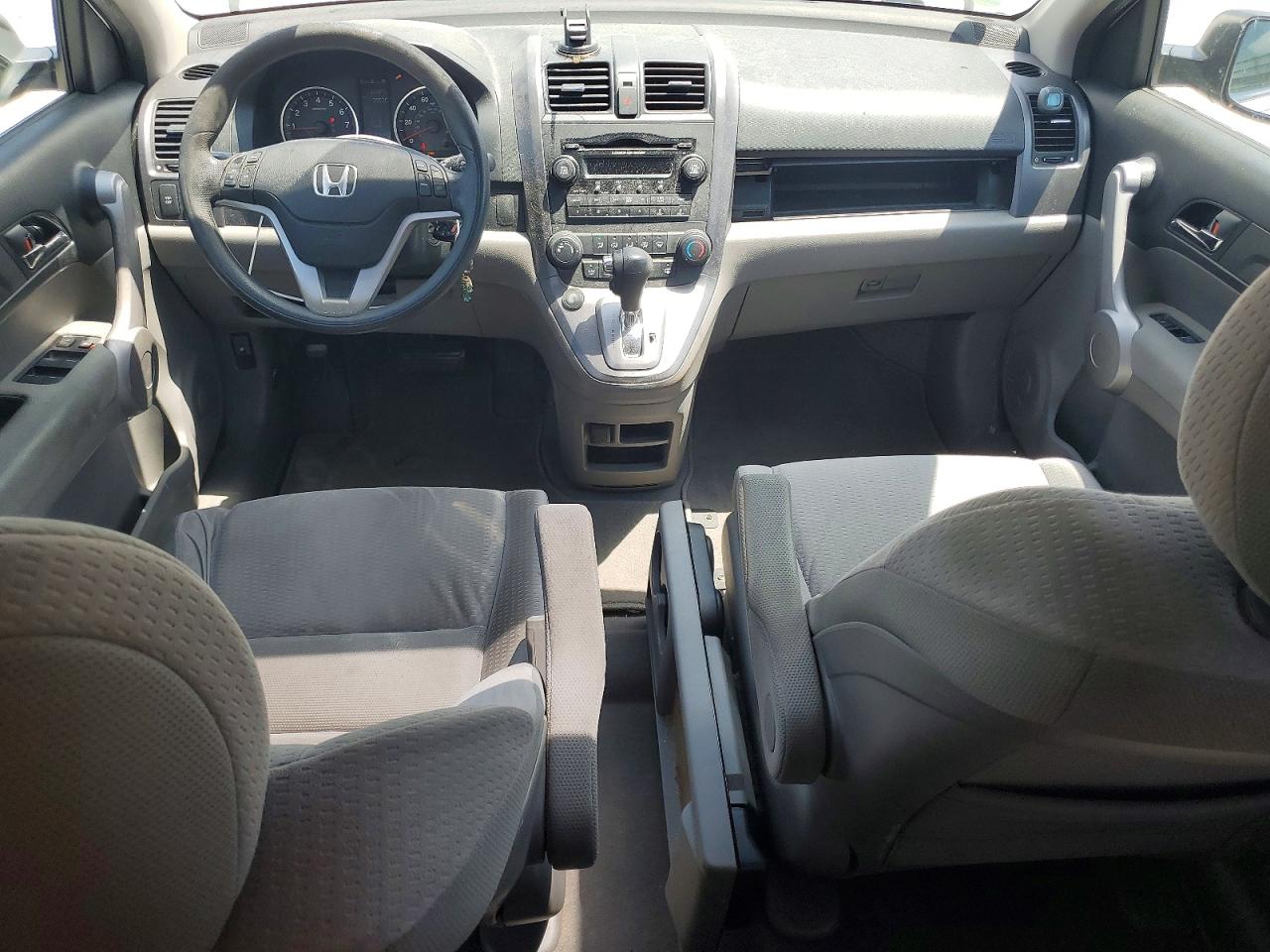 2007 Honda Cr-v Ex White vin: JHLRE38527C027870