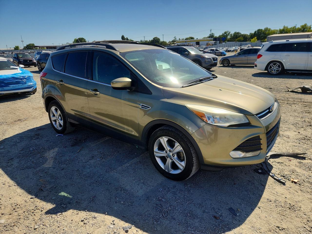 2013 Ford Escape Se Green vin: 1FMCU0GX8DUB15654