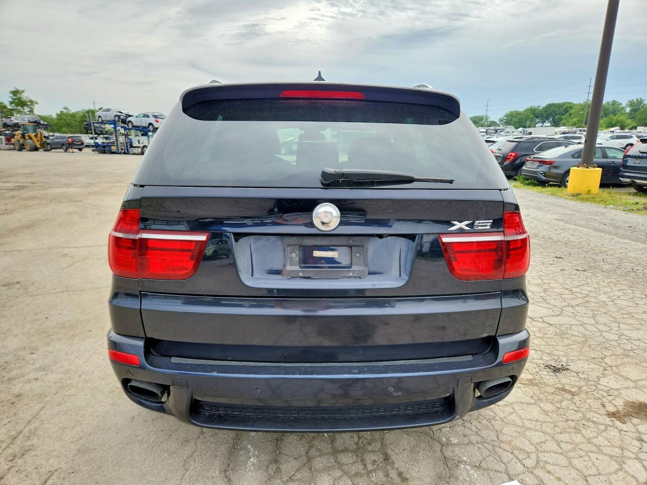 2013 Bmw X5 Xdrive50i Black vin: 5UXZV8C55D0C16500