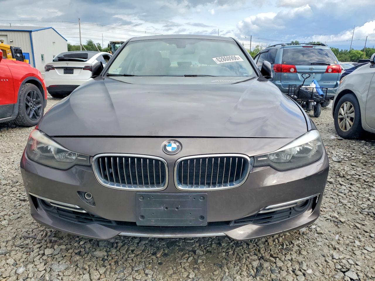 2013 Bmw 328 Xi Brown vin: WBA3B3C54DF530326