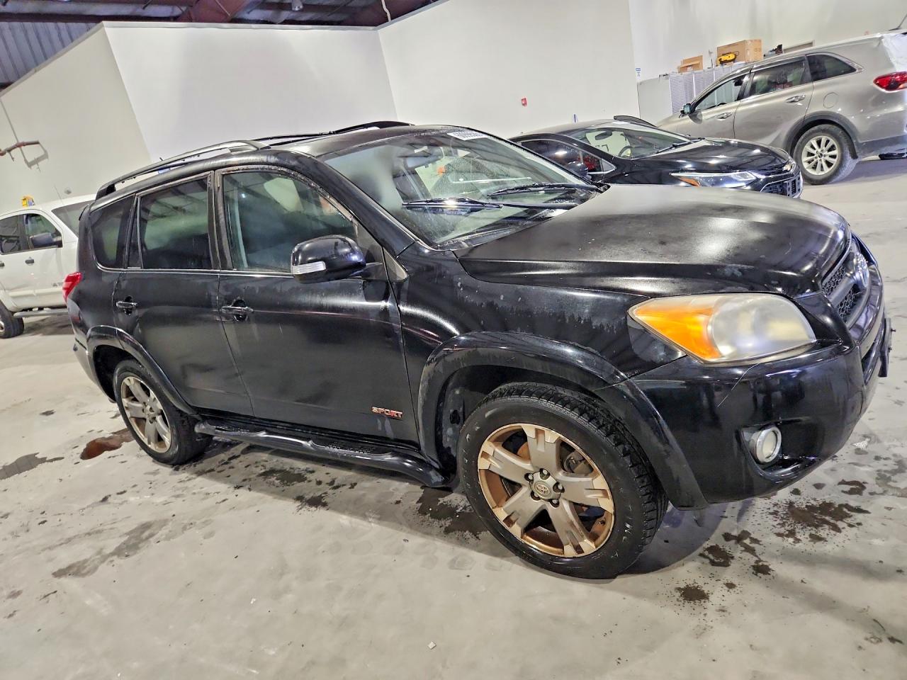 2011 Toyota Rav4 Sport Black vin: JTMRK4DV5B5103127