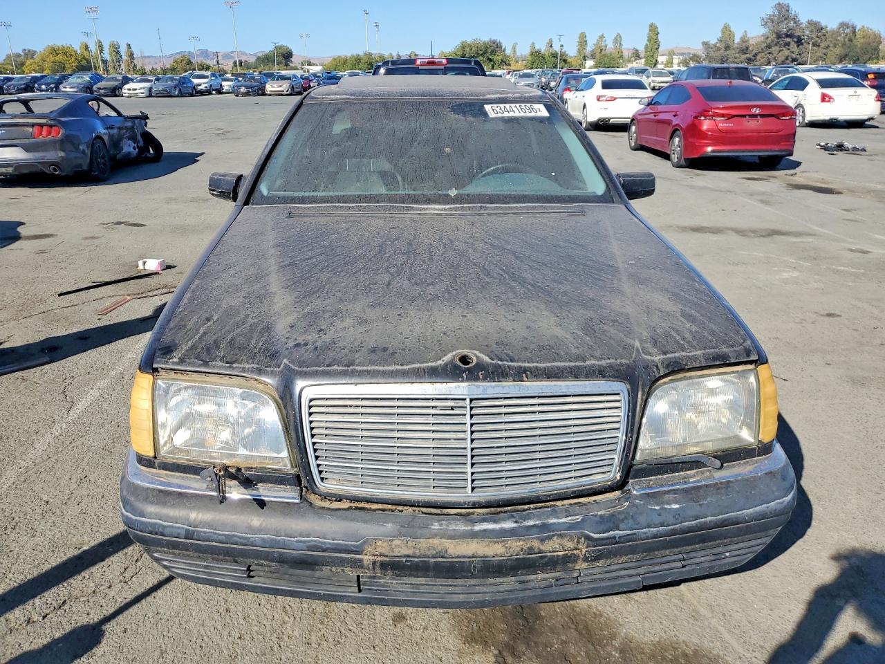 1999 Mercedes-benz S 420 Black vin: WDBGA43G0XA427578