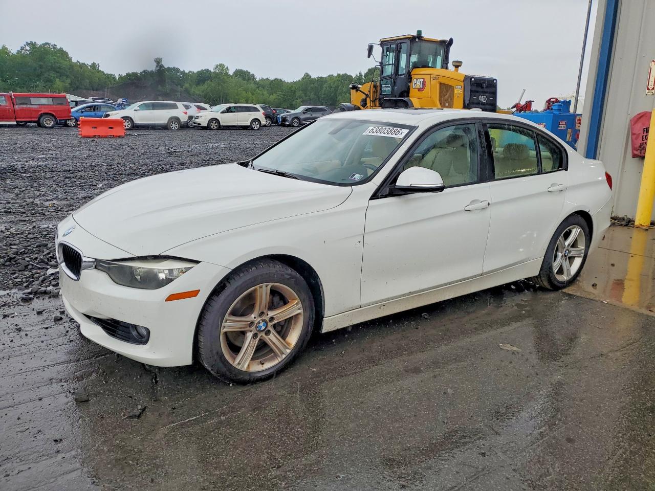 2013 Bmw 328 Xi Sulev White vin: WBA3B5C50DF592396