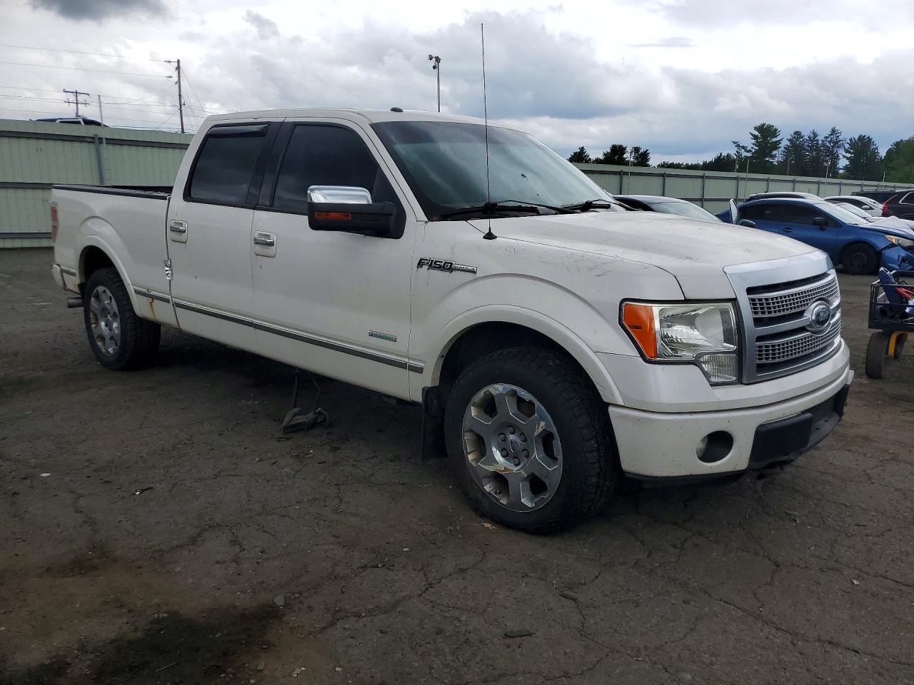 2011 Ford F150 Supercrew White vin: 1FTFW1ETXBFC96386