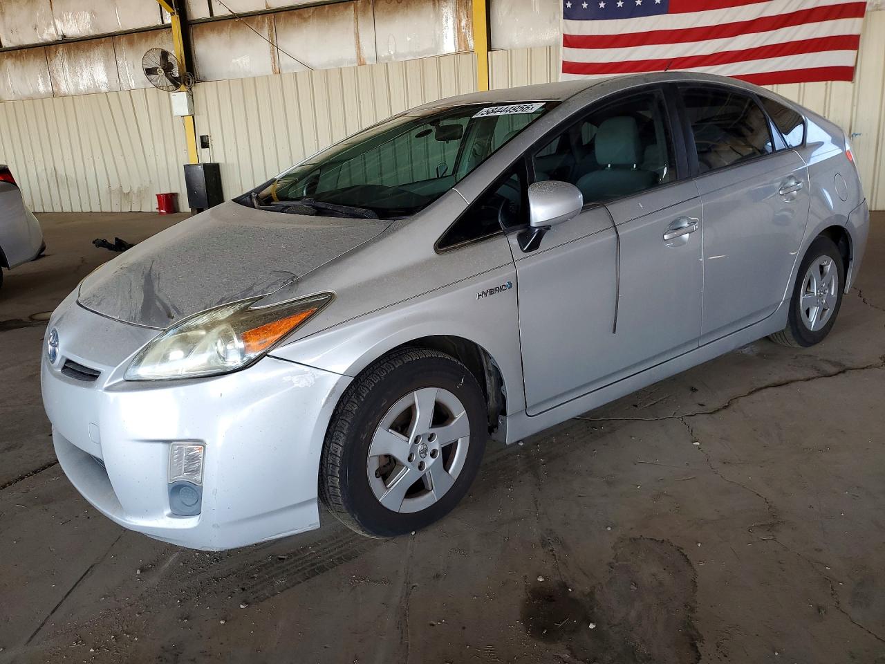 2010 Toyota Prius Ii Silver vin: JTDKN3DU3A0020642
