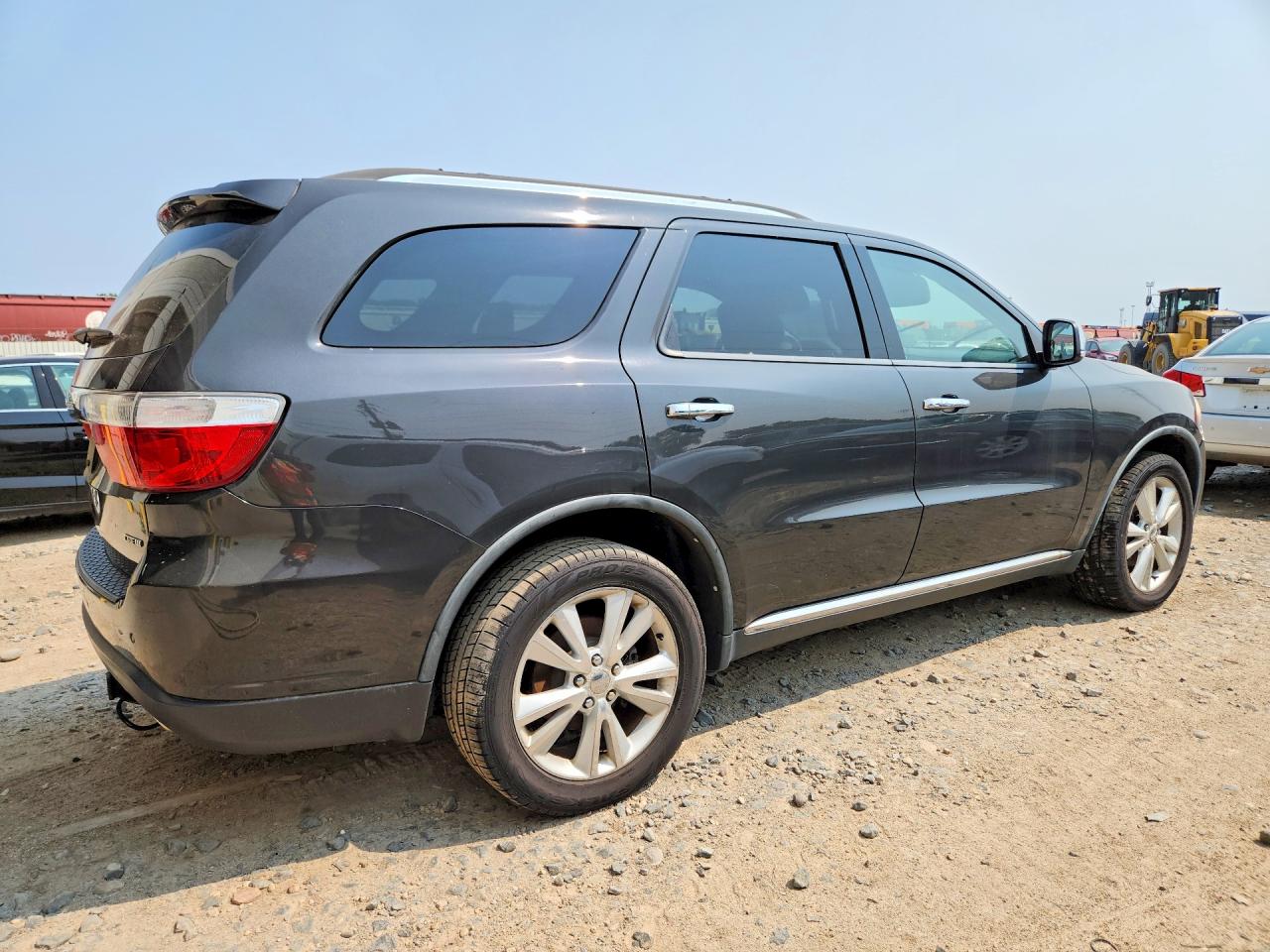 2011 Dodge Durango Crew Gray vin: 1D4RE4GG6BC717218