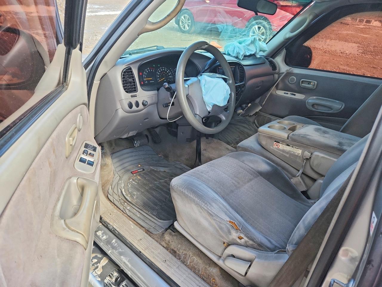 2004 Toyota Tundra Access Cab Sr5 Silver vin: 5TBRT34124S448979