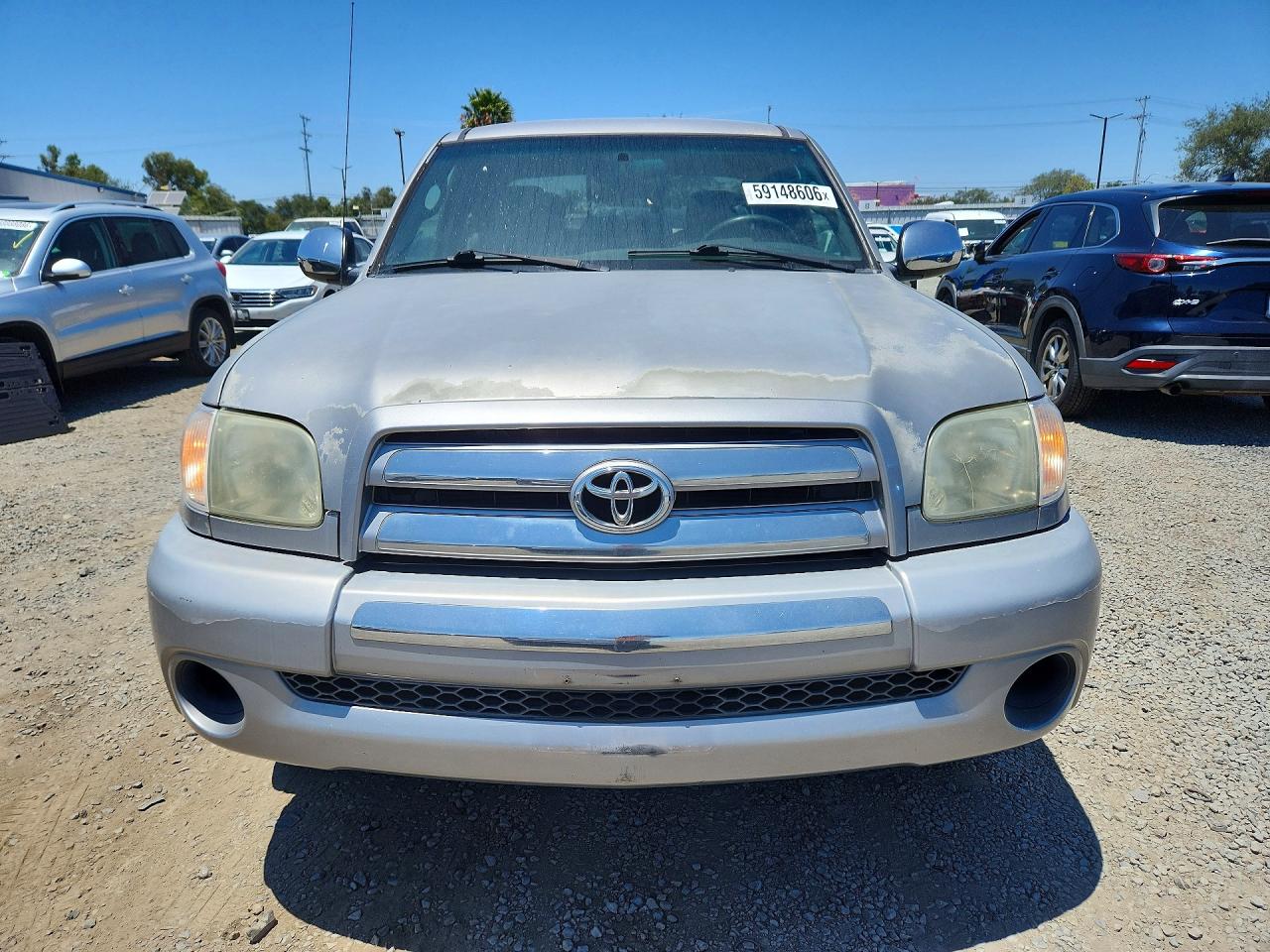 2006 Toyota Tundra Access Cab Sr5 Silver vin: 5TBRU34126S466107