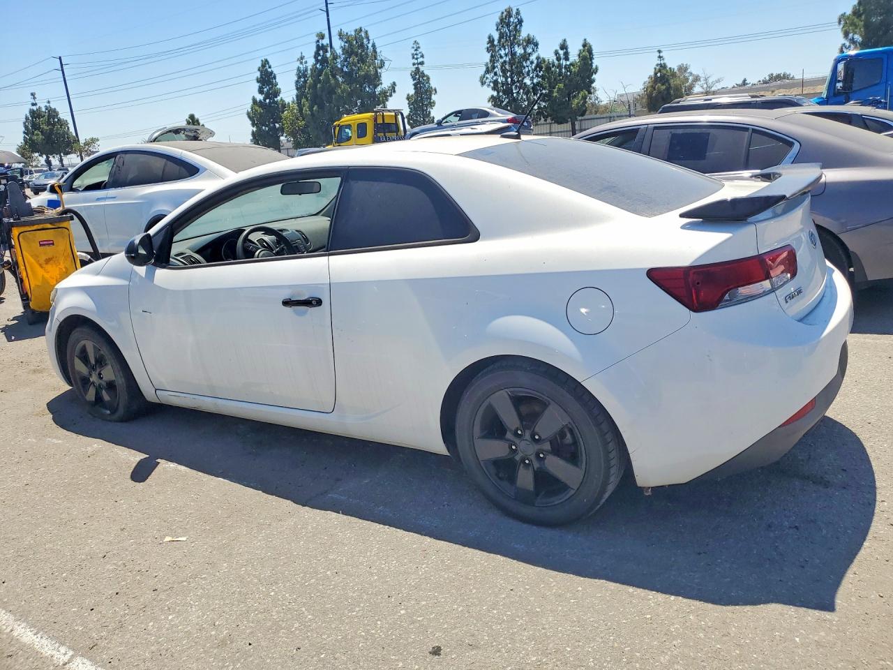 2012 Kia Forte Ex White vin: KNAFU6A2XC5569945