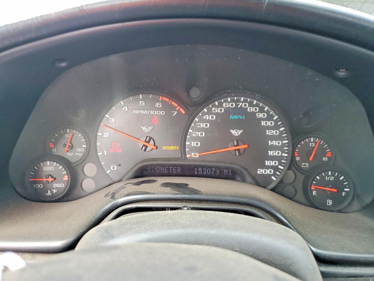 2002 Chevrolet Corvette Black vin: 1G1YY32G825115600