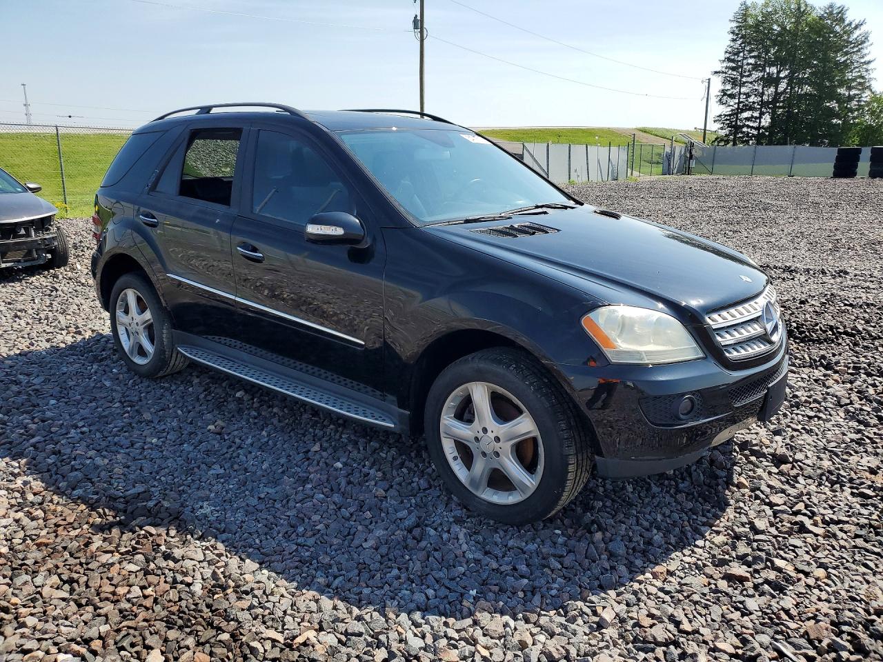 2007 Mercedes-benz Ml 350 Черный vin: 4JGBB86E97A263012