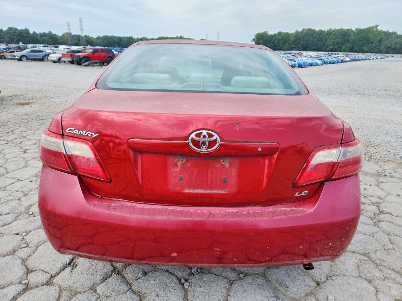 2009 Toyota Camry Le Red vin: 4T1BE46K19U327678