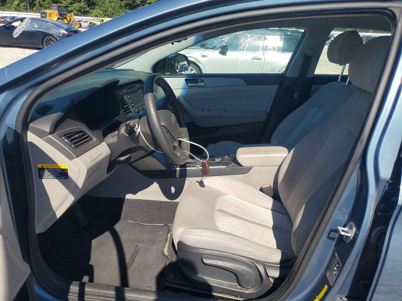 2016 Hyundai Sonata Hybrid Se Бирюзовый vin: KMHE24L16GA040613