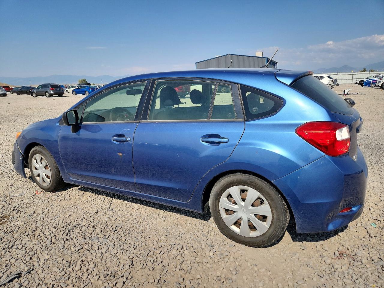 2014 Subaru Impreza Blue vin: JF1GPAA6XE8238259