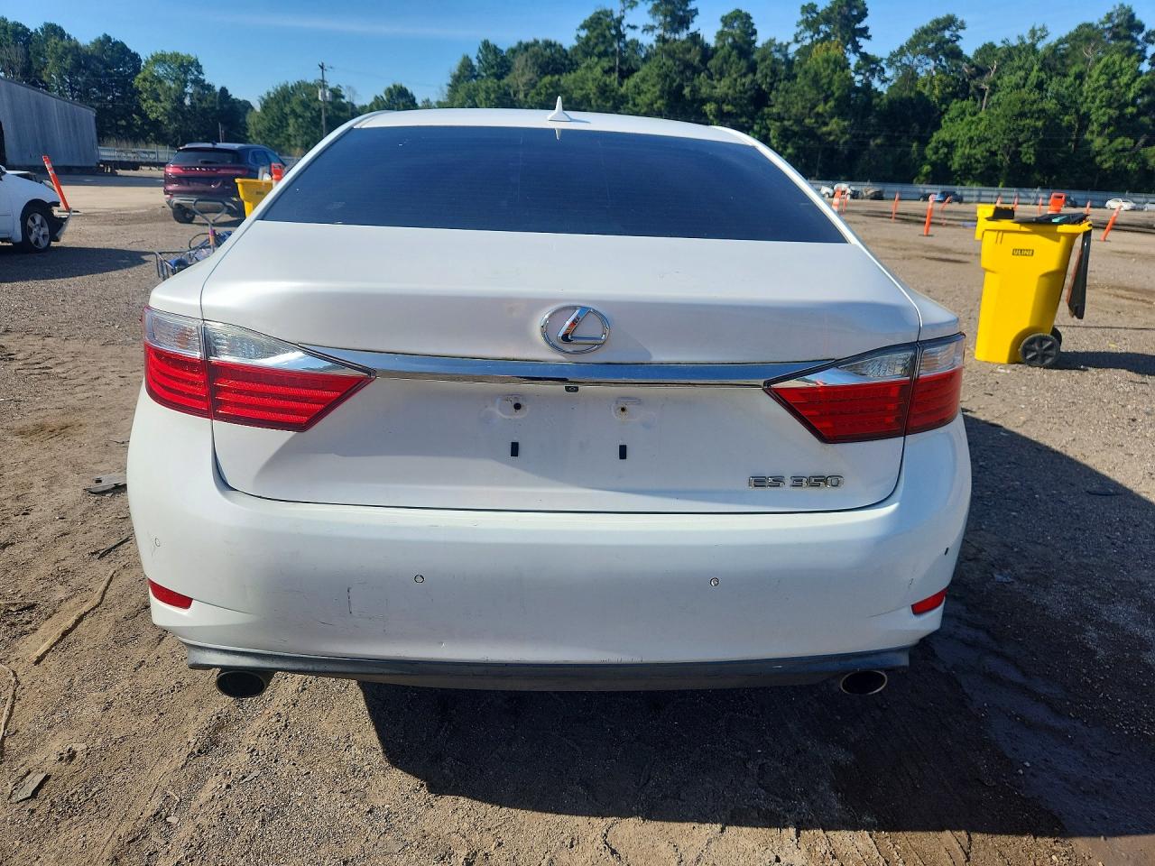 2014 Lexus Es 350 White vin: JTHBK1GG8E2133160
