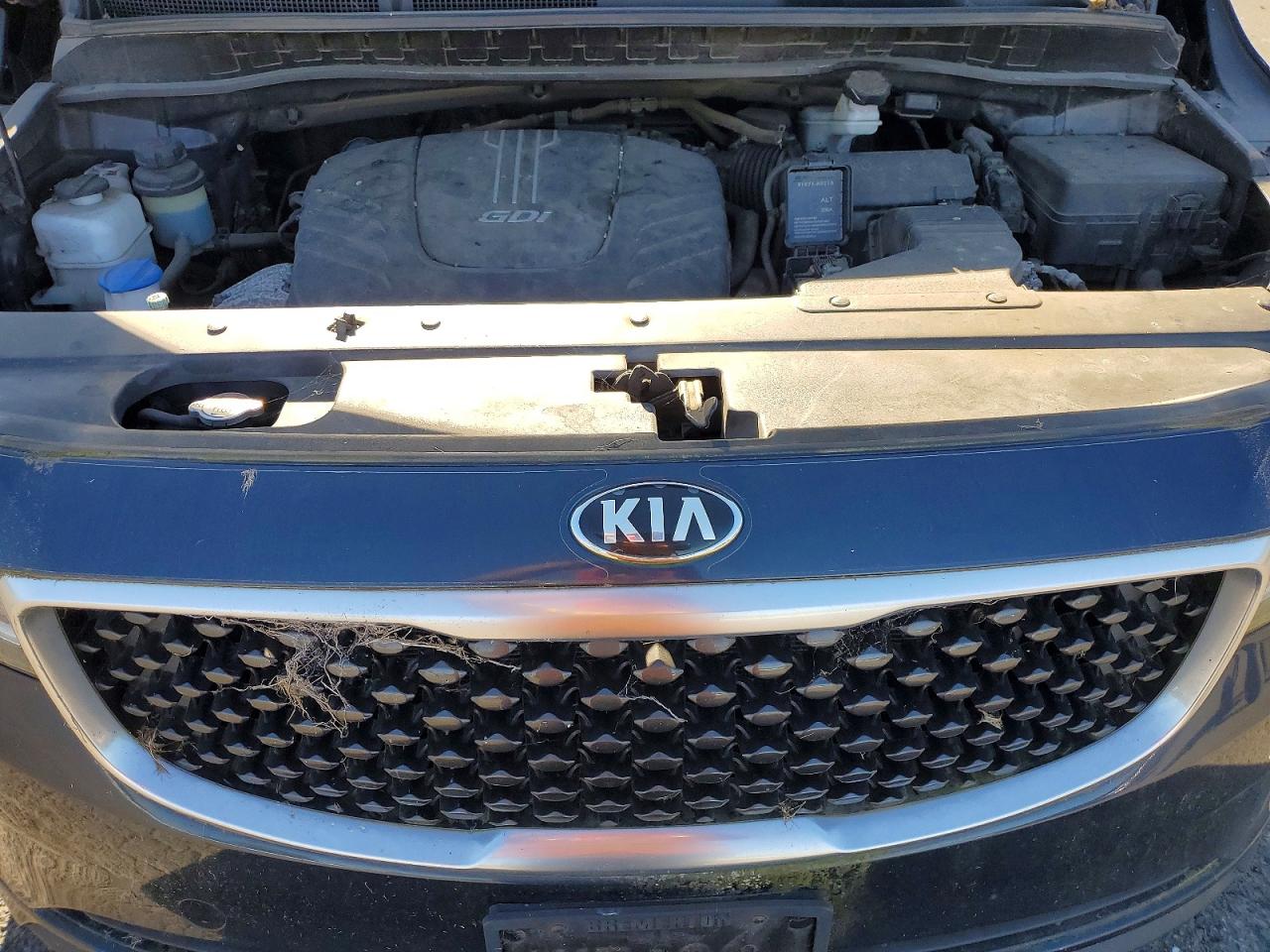 2015 Kia Sedona Lx Blue vin: KNDMB5C17F6050400